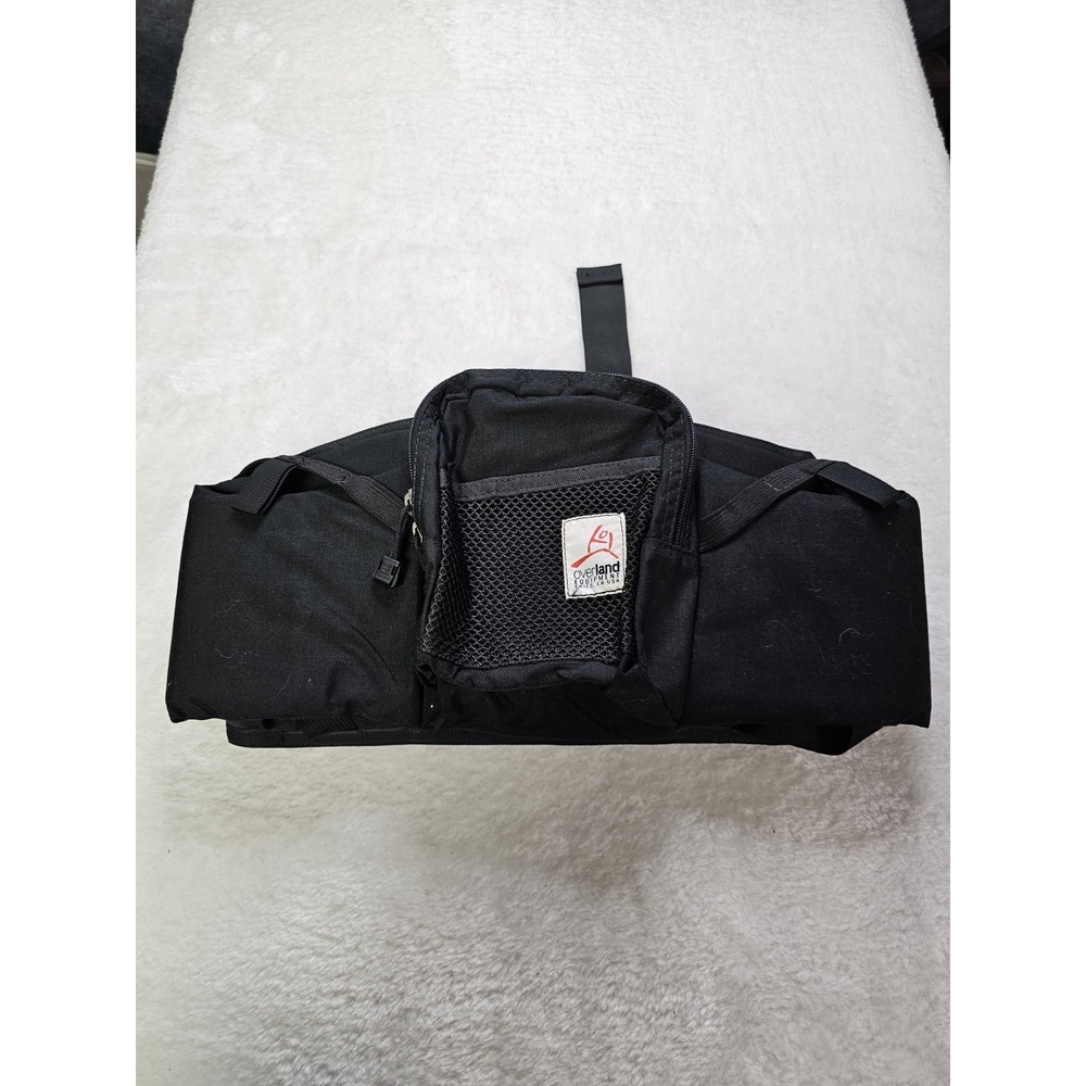 Overland Equipment Adjustable Back Brace Lumbar Support With‎ Fanny Pack